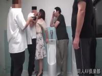 なかなかのヤバイやつ…公衆トイレで６人の男たちに次々ハメられ性処理ペットにされちゃう看護学生！